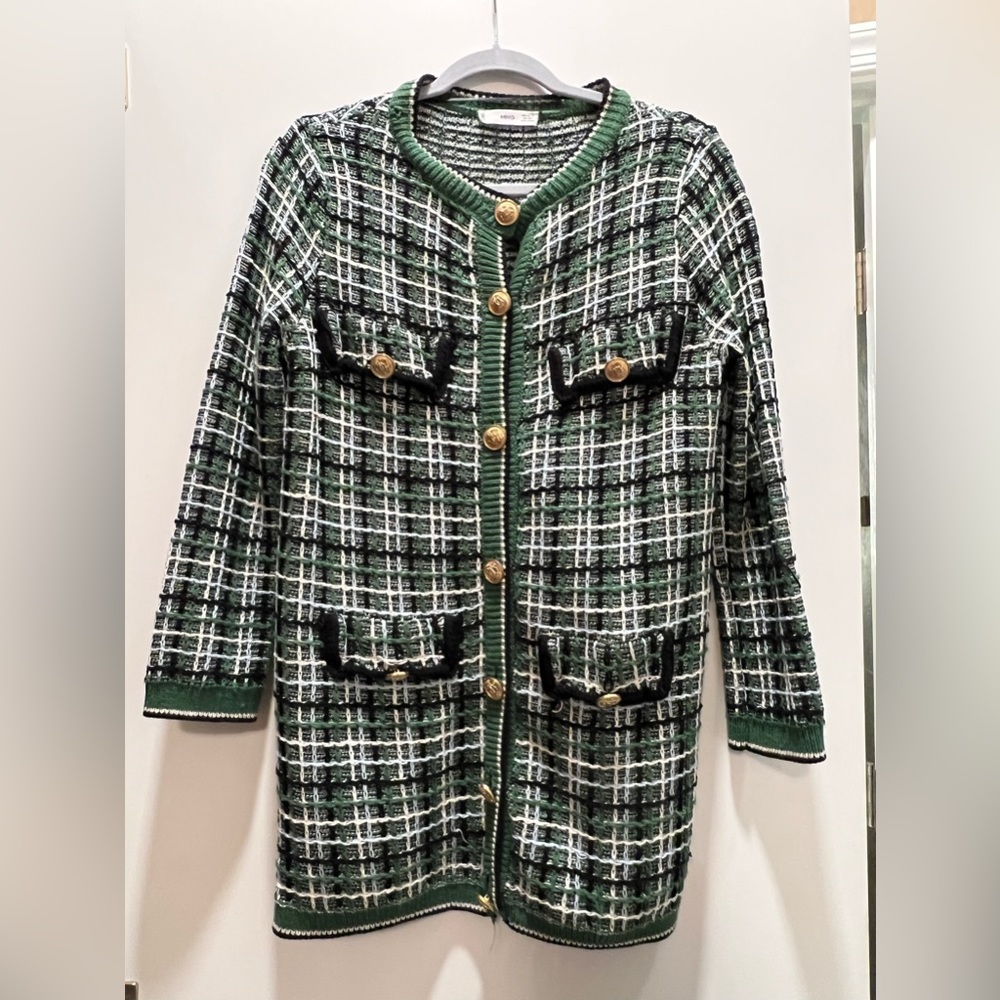 Mango button down cardigan